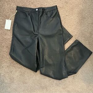 Aritzia Wilfred NWT Faux Leather Pants